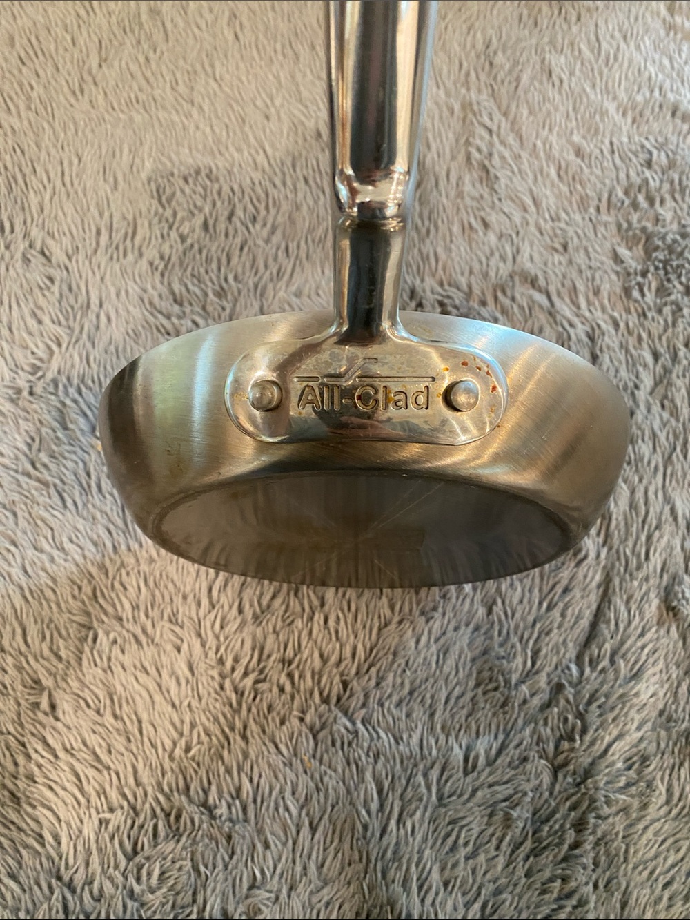 All -Clad Stainless steel 7.5 inch skillet pan used - Picture 9 of 11